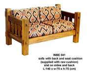 Sofa With Back and Seat Cushion INBE 041