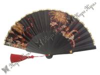 Large Brocade hand fan 09 (LBP09)