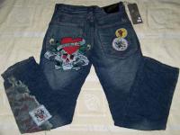 sell ed hardy, evisu, christian audigier, artful dodger, true religion, DG, armani, rock republic jeans