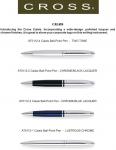 ( CROSS ) &quot; Authorised Distributor for Indonesia &quot; CROSS - CALAIS METAL PEN / GIFTS / PROMOTION / SOUVENIRS