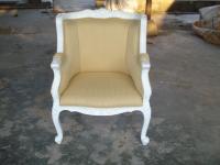 Bergere wing chair