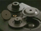 Loudspeaker metal parts: Top Plate and T-Yoke