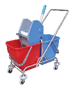 Twin Trolley In Stainless Steel Chassis