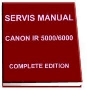 Buku Manual Service Mesin Photo Copy Canon Canon IR5000/ 6000