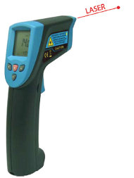 BLUE GIZMO IR Thermometer with K-Type thermocouple built-in jack Model: BG 45R
