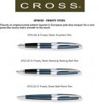 APOGEE FROSTY STEEL METAL PEN / GIFTS / PROMOTION / SOUVENIRS