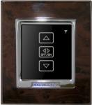 1-gang wood panel remote control dimmer switch and intelligent switch