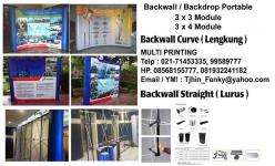 Backwall / Backdrop Portable