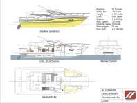 Kapal catamaran 12.9 meter,  multi purpose