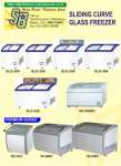 SLIDING CURVE GLASS FREEZER