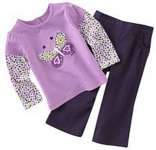 Carters Purple Set