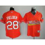 All-Star Jerseys Milwaukee Brewers 28 Prince Fielder red