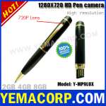 YEMACORP 720P HD Spy pen camera,  video pen