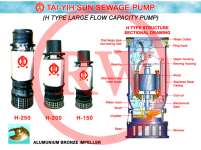 Submersible Pump H Type Large Flow Capacity