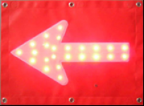LED ARROW SIGNAGE RJT-R24R-DAW
