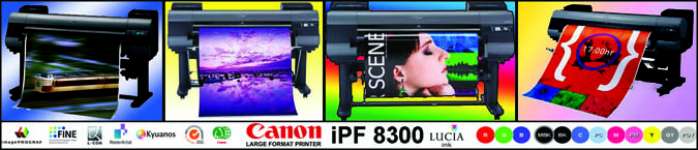Mesin Printer Indoor Canon IPF 8300 ( 12colors)