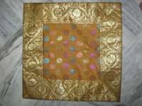 Silk/ Cotton/ Handloom Cushion Cover Bedcover/ scarves in varanasi/ india export to usa/ uk/ eur/ japan/ china