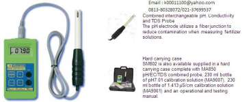 SM802 Portable pH / Conductivity / TDS Combination Meter ,  Hp: 081380328072,  Email : k00011100@ yahoo.com