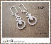 Fashion Jewelry 925 Sterling Silver Earring with Zircon W-AS1303