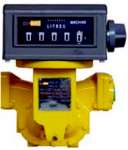 M SERIES POSITIVE DISPLACEMENT FLOWMETER - LC( LIQUID CONTROL) Type : M-5,  M-7,  M-10,  M15,  M25,  M60