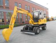 WYL65* 4 four-wheel drive construction rubber tire excavator/ machinery