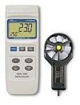 LUTRON ANEMOMETER REAL TIME DATA LOGGER AIR FLAW YK-2005AM