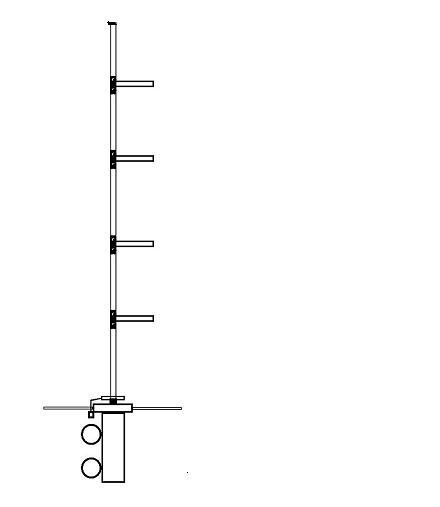 Antenna 5x5/ 8 VHF