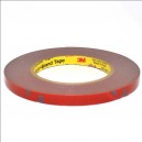 3M AFT Acrylic Foam Tape 5666,  tebal: 1.1 mm,  size: 12 mm x 33 m ( Double Tape Mobil)