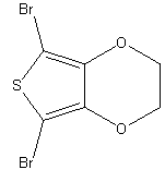 5, 7-dibromo-2, 3-dihydrothieno[3, 4-b][1, 4]dioxine