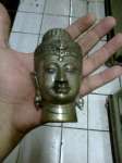 ( Ready Stok Langka) Kepala Budha Julai Silver ( kode barang: 0045)