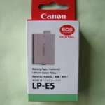 Battery Canon LP-E5,  EOS 450D/ KISS X 2