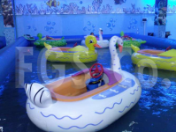 inflatable animals boat