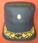 Topi Pet Pangkat PDH TNI