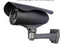 CCTV CCD 40M IR camera