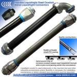 METAL Liquidtight Conduit smooth PVC COATED steel flexible conduit,  LT CONDUIT FITTINGS