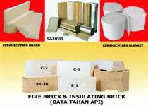INSULATING material & fire brick