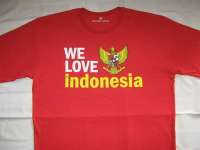Kaos Keren - We Love Indonesia