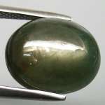 Green safir 9.42 crt