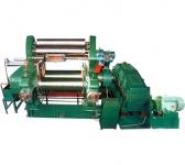 Two Roll Mixing Mill with stock blender
