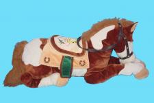 T10685/2 -130cm Plush Lying Horse