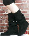 crochet boots