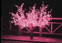 LED cherry blossom tree light