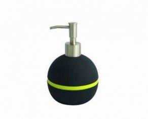 Black Round Shape Foaming Soap Dispenser