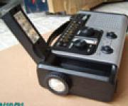 solar dynamo radio with flashlight