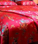 silk bedding set and silk linen