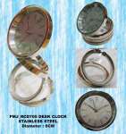 PMJ_ RCD705 SS DESK CLOCK / Jam Meja / Jam Souvenir Perusahaan / Hadiah Promosi / Merchandise Perusahaan