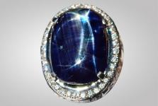 Natural Blue Sapphire Star ( SpS 042) = SOLD OUT / TERJUAL