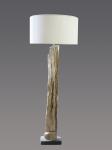 Petrified Wood Floor Lamp