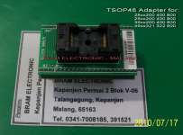 Adapter TSOP48 for Universal EPROM Programmer ( Rp. 750.000,  -)