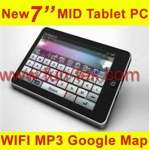 New 7 inch Touch Screen 800* 480 pixels Android 2.1 MID WiFi MP3 2G 16G 800MHz Tablet PC Notebook Netbook Laptop UMPC ePAD Black
